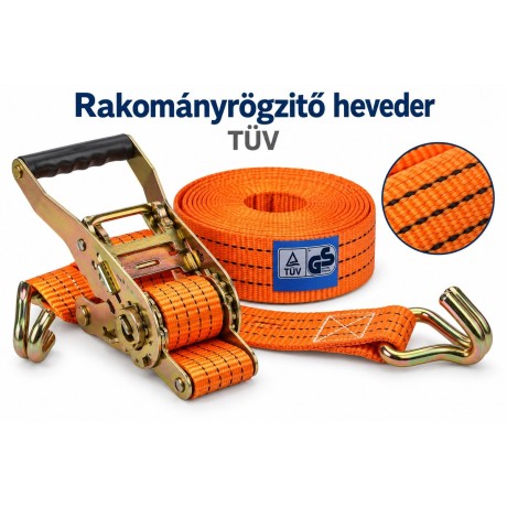 Rakományrögzítő heveder – TÜV