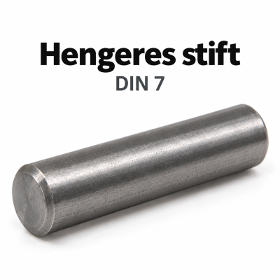 Hengeres stift – DIN 7