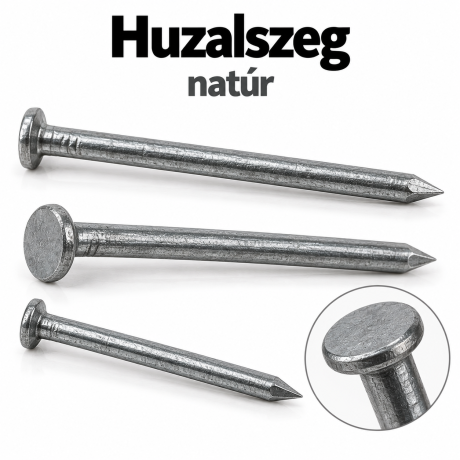 Huzalszeg – natúr