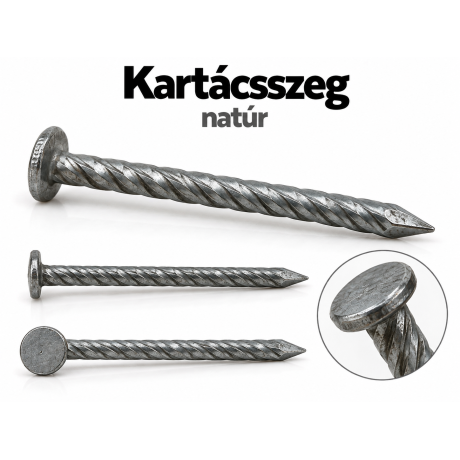 Kartácsszeg – natúr