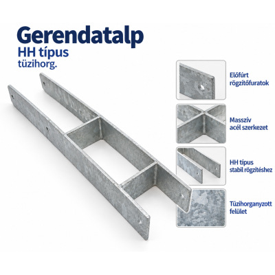Gerendatalp – HH típus, tüzihorg.