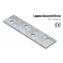 Lapos összekötővas – CE, tüzihorg.