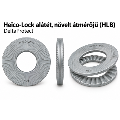 Heico-Lock alátét, növelt átmérőjű (HLB) – DeltaProtect