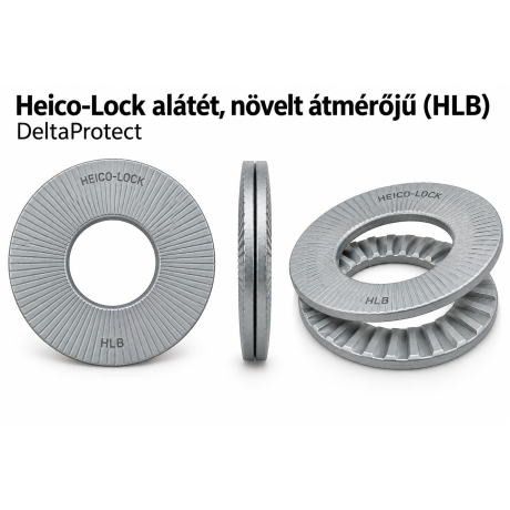 Heico-Lock alátét, növelt átmérőjű (HLB) – DeltaProtect