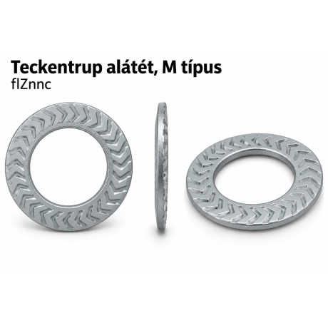 Teckentrup alátét, M típus – flZnnc