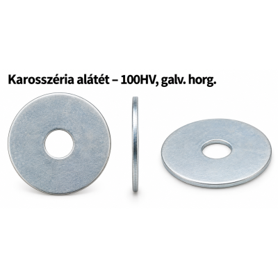 Karosszéria alátét – 100HV, galv. horg.