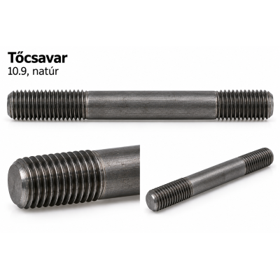Tőcsavar – 10.9, natúr