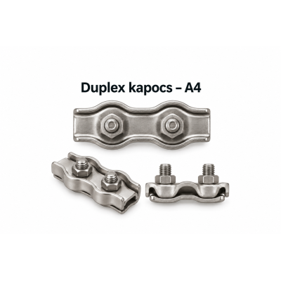 Duplex kapocs – A4