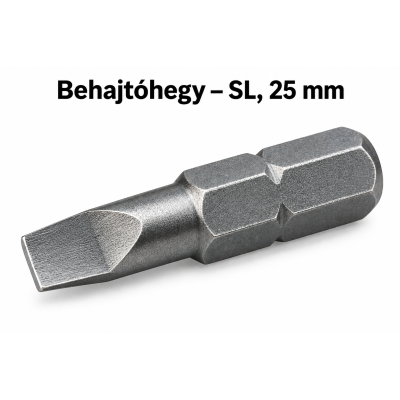 Behajtóhegy – SL, 25 mm
