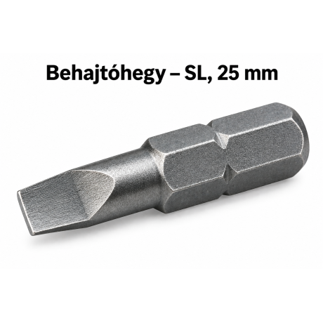 Behajtóhegy – SL, 25 mm