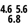4.6, 5.6, 6.8 osztály
