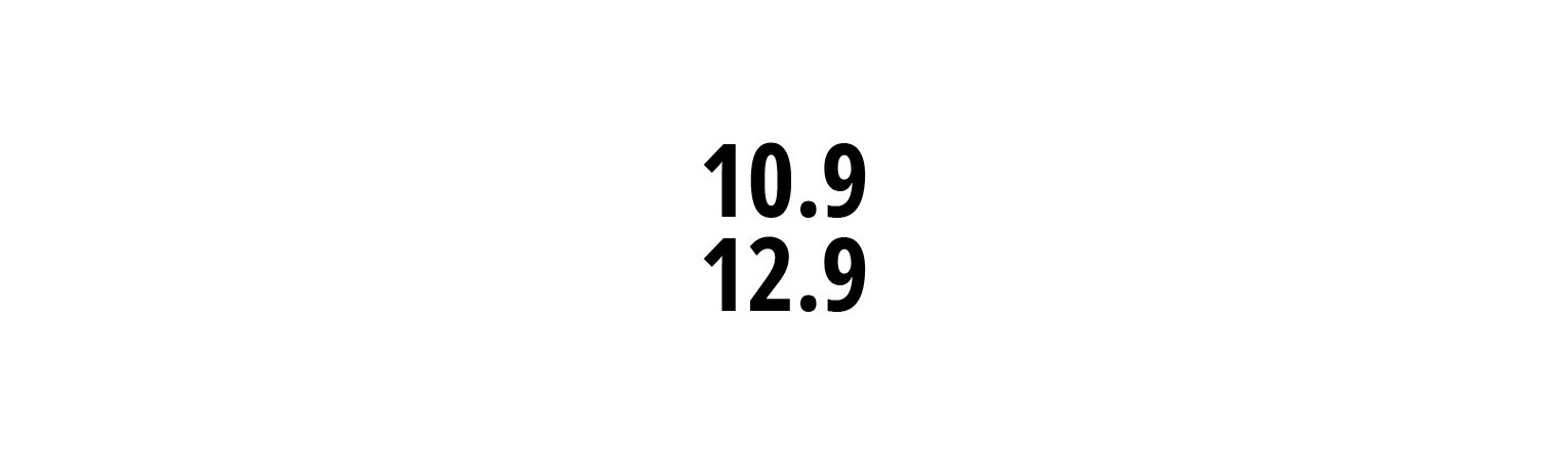 10.9 és 12.9 osztály